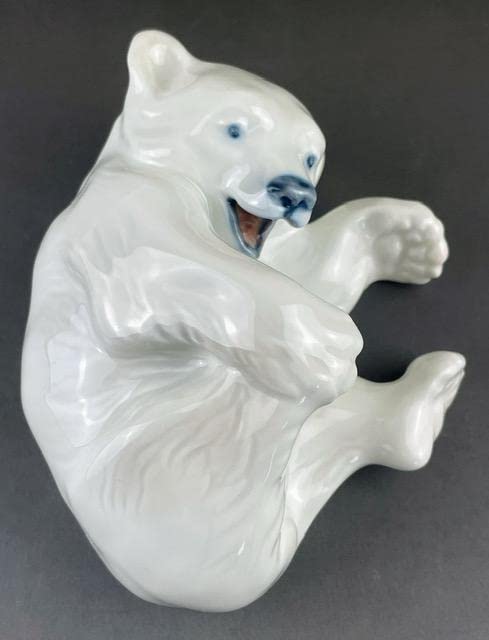 希少　ロイヤルコペンハーゲン シロクマ　ホッキョクグマ　オーナメント　置物 ロイヤルコペンハーゲン】ホッキョクグマ 白熊 | Botanical Clover